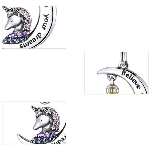 Collar de Plata Esterlina 925 Diseño Lunar - Image 12