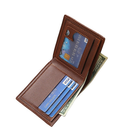 Billetera Compacta de Cuero Suave con Múltiples Compartimentos - Image 3