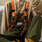 Pantalones Cargo Suspender Holgados para Hombre - Estilo Casual Recto