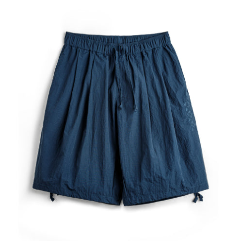 Shorts de Playa Hombre Bordados Ligeros y Sueltos - Image 5