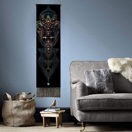 Tapiz Bohemio Chakras con Borlas - Decoración Mística para tu Hogar - Image 14