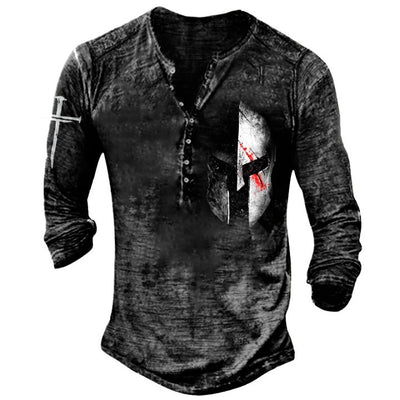 Playera Deportiva Estampada de Manga Larga para Hombre - Image 14