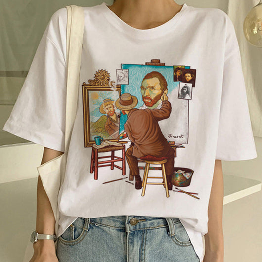 Playera Estampada con Obra Maestra de Van Gogh - Image 15