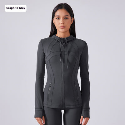 Sudadera Deportiva Mujer con Capucha - Efecto Reductor y Silueta Estilizada - Image 7