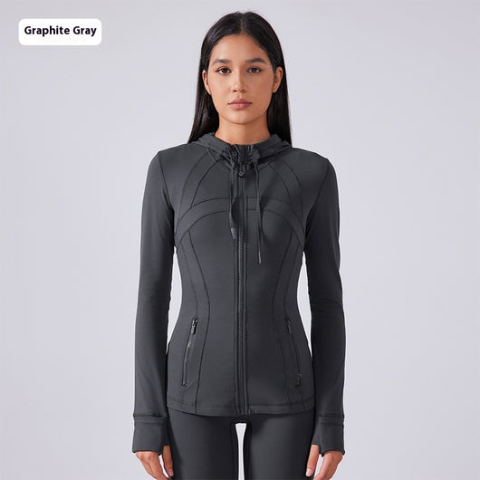 Sudadera Deportiva Mujer con Capucha - Efecto Reductor y Silueta Estilizada - Image 7