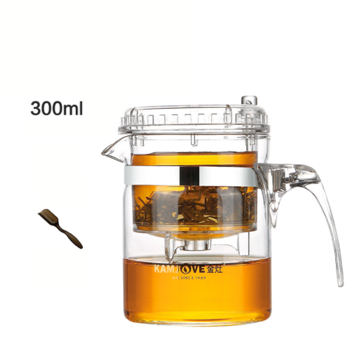 Tetera de Cristal Resistente al Calor con Filtro Elegante - Image 9