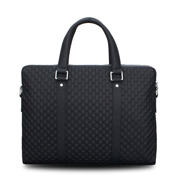 Maletín Ejecutivo de Cuero para Hombre - Portafolio Horizontal Premium