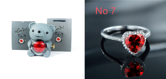 Anillo de Plata S925 Diamante Amor para Mujer Estilo Europeo y Americano - Image 9