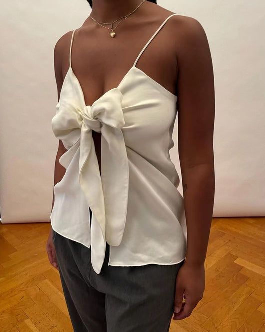 Top Tubo Backless con Lazada Sexy para Mujer - Image 10