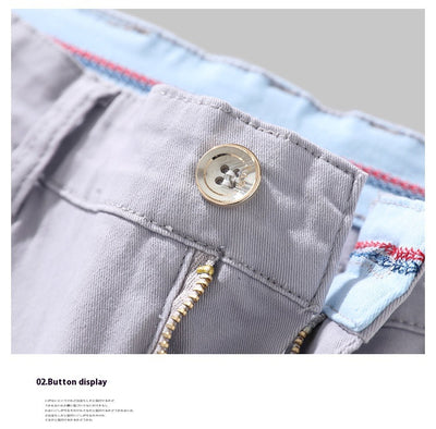 Pantalones de Vestir Elásticos Slim Fit con Cintura Ajustable - Image 10