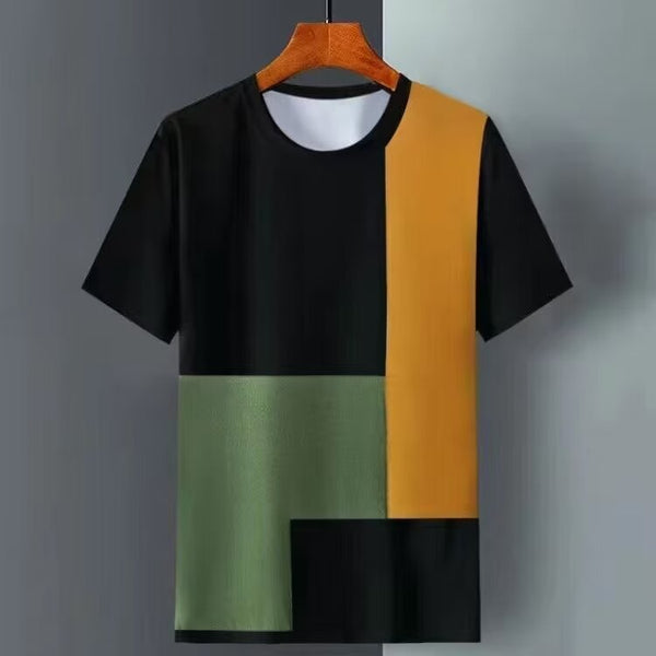 Camiseta Manga Corta Ice Silk para Hombre - Verano - Image 6