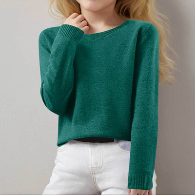 Suéter Cuello Redondo Versátil para Otoño e Invierno - Image 28