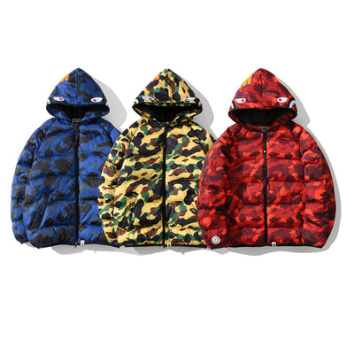 Abrigo Acolchado Estilo Camuflaje Clásico - Image 12
