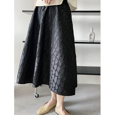 Falda Texturizada de Corte Industrial para Mujer - Image 15