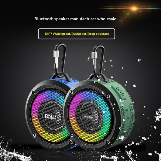 Parlante Bluetooth Portátil Resistente al Agua con Luces RGB - Image 2