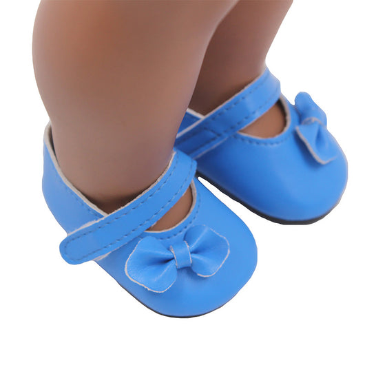 Zapatos de Muñeca American Girl 18 Pulgadas - Diseño Moño Color Sólido - Image 34