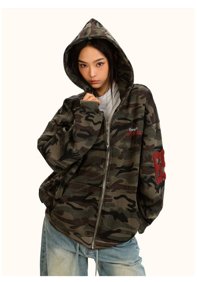 Sudadera Tipo Cardigan Camuflaje Forrada en Polar Grueso - Image 22