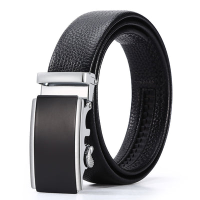 Cinturón de Cuero para Hombre con Hebilla Automática - Image 31