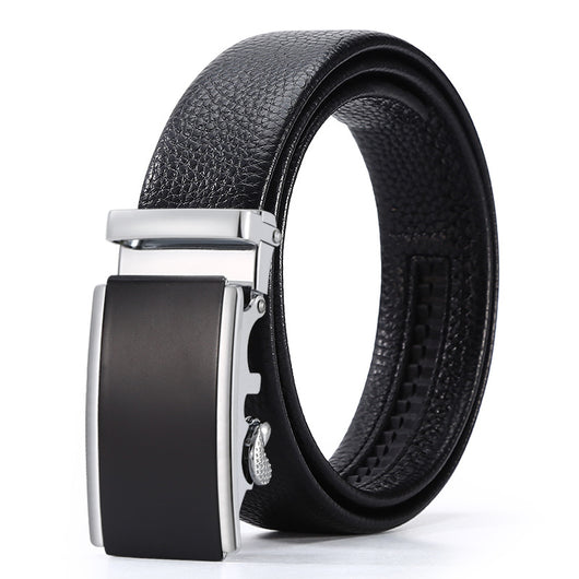 Cinturón de Cuero para Hombre con Hebilla Automática - Image 31