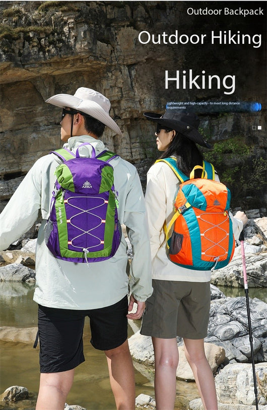 Mochila de Senderismo AZELA 20L Color Block - Ligera y Resistente - Image 11