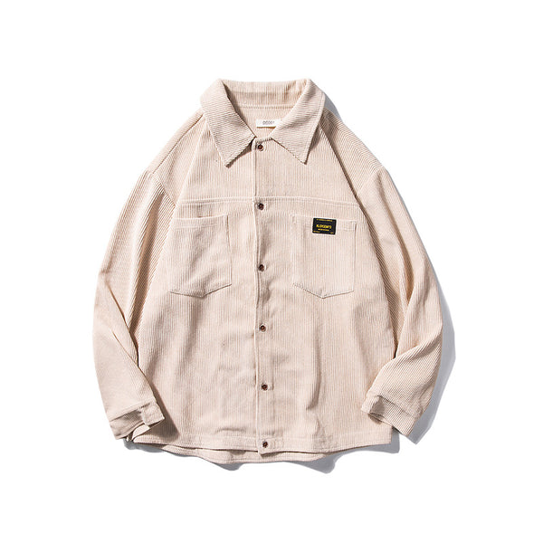 Camisa de Pana Manga Larga para Hombre