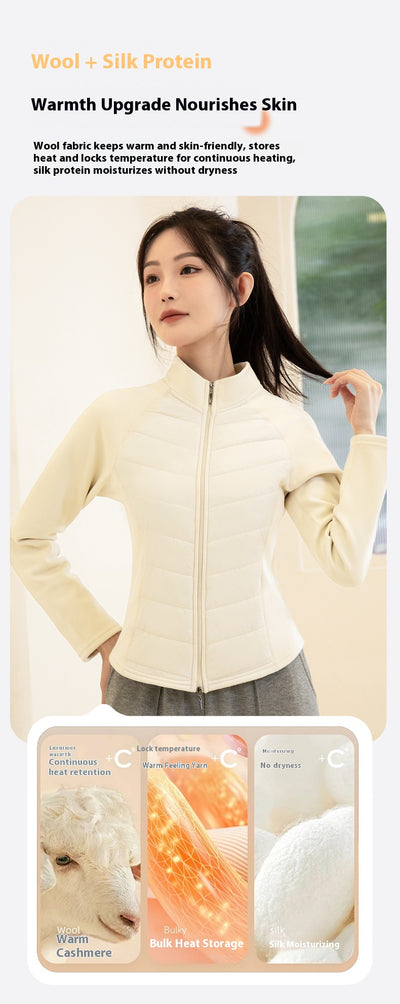 Chaqueta Acolchada de Algodón y Grafeno para Mujer - Image 11