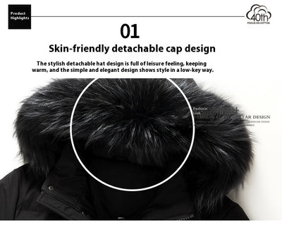 Abrigo Acolchado Premium con Cuello de Piel - Cálido y Resistente al Frío - Image 29