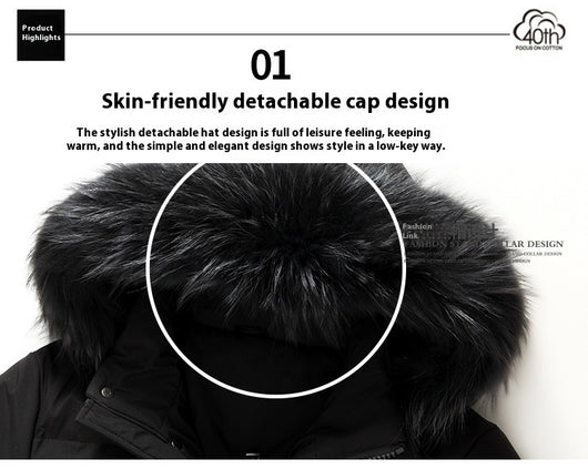 Abrigo Acolchado Premium con Cuello de Piel - Cálido y Resistente al Frío - Image 29