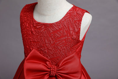 Vestido Princesa Niña Colores Lisos - Ideal para Cumpleaños y Eventos - Image 12