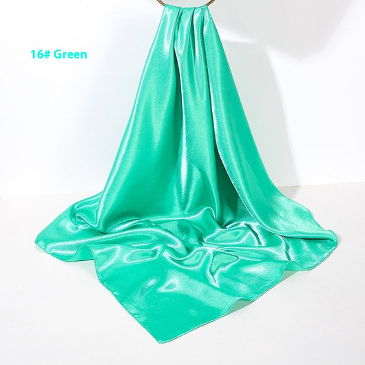 Pañuelo de Seda Artificial 90cm Satinado Brillante - Elegancia Pura - Image 19
