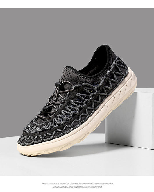 Zapatos Casuales de Malla Transpirable con Diseño Calado para Hombre - Image 15
