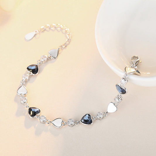 Pulsera de Corazón Coreana Minimalista - Diseño Elegante y Delicado - Image 2