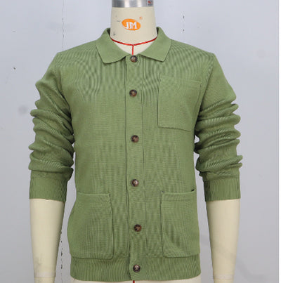 Suéter de Cuello Camisero Manga Larga Alta Densidad - Image 15