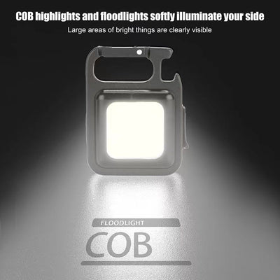 Linterna LED Recargable Compacta COB - Luz de Emergencia USB Portátil - Image 10