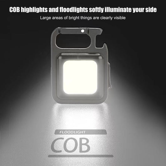 Linterna LED Recargable Compacta COB - Luz de Emergencia USB Portátil - Image 10