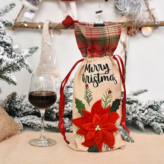 Set de Decoración Navideña para Botellas de Vino - Image 6