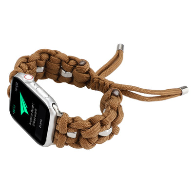 Correa Apple Watch Nylon Premium con Trenzado de Cordón Paraguas - Image 10