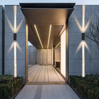 Lámpara de Pared Exterior Doble Artística - Luz Impermeable para Fachadas y Escaleras - Image 3