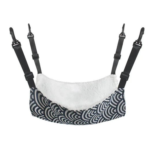 Hamaca Colgante de Algodón para Mascotas Pequeñas - Cama Confortable para Gatos, Hurones y Roedores - Image 13
