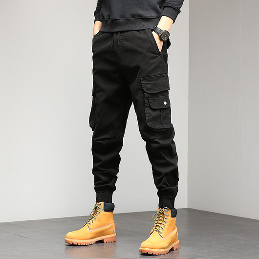 Pantalones Casuales Versátiles para Hombre Multi-Bolsillos - Image 7