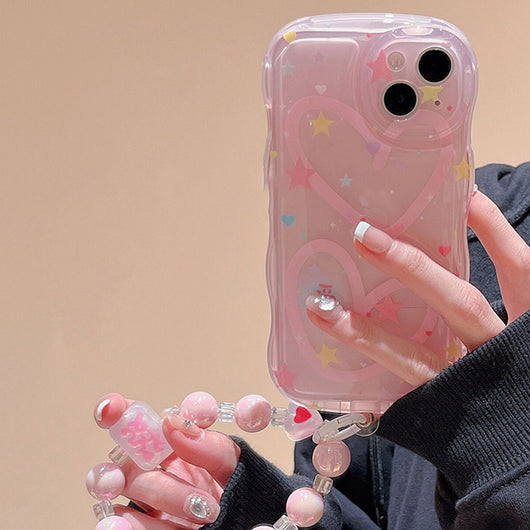 Funda para Celular Love Air Cushion con Cadena - Image 6