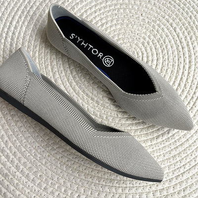 Zapatos de Tacón Punta Fina Tejidos Livianos para Mujer - Image 9