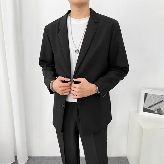 Blazer Casual para Hombre Estilo Preppy - Image 10