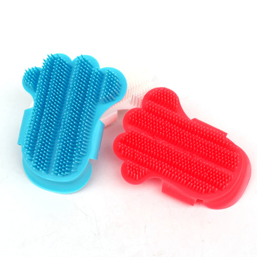 Cepillo Masajeador para Baño de Mascotas con Forma de Pata - Image 3