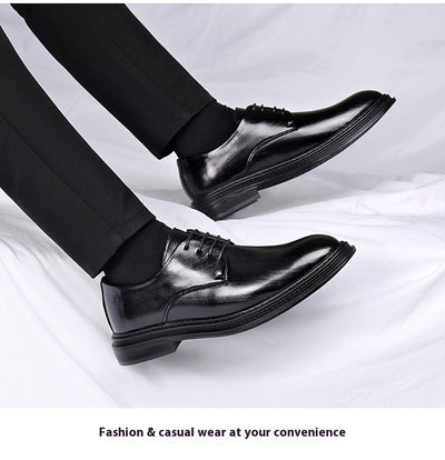 Zapatos de Cuero para Hombre - Elegancia Formal para Bodas y Eventos - Image 19