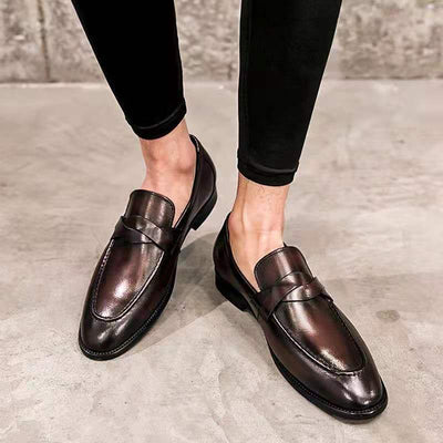 Zapatos de Cuero Británico sin Cordones - Comodidad Casual - Image 3