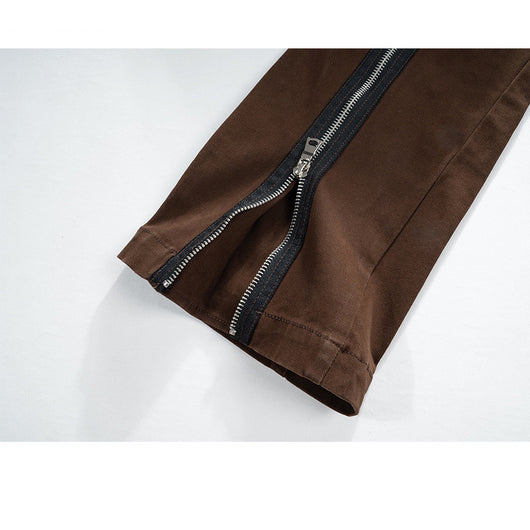 Pantalón Cargo Slim con Detalles Remachados y Cierre Metálico - Image 4