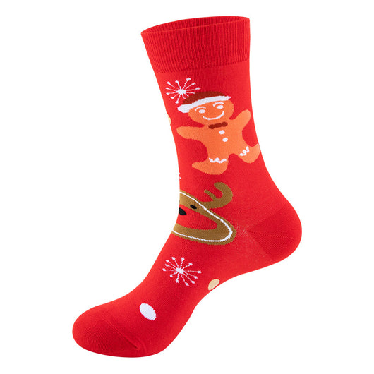 Medias Navideñas con Diseño de Papá Noel y Muñeco de Nieve - Image 25