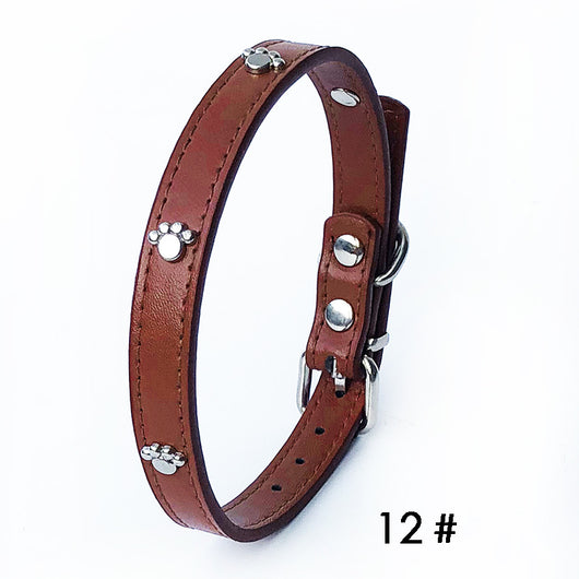 Pack de 10 Collares de Cuero PU 1.5" para Perros - Image 13
