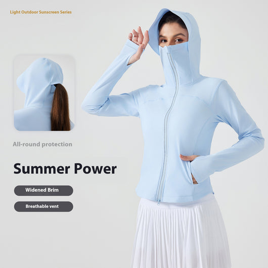 Ropa de Protección Solar Transpirable de Secado Rápido